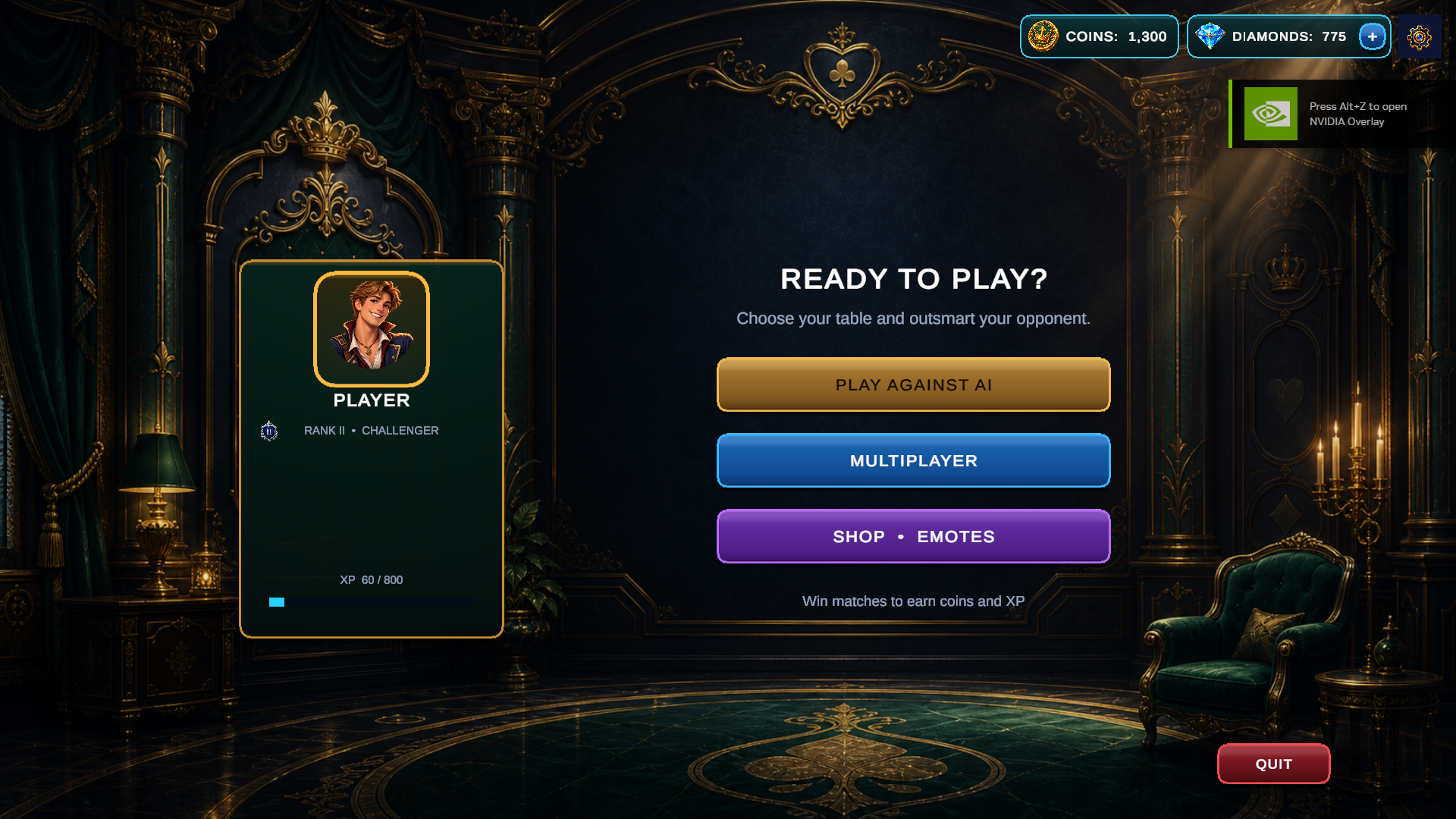 Durak Royale royal lobby